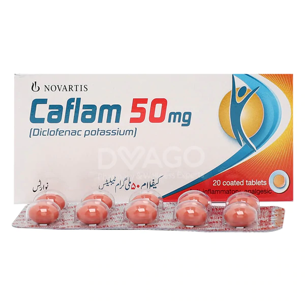 Caflam Tab 50 MG 2x10's