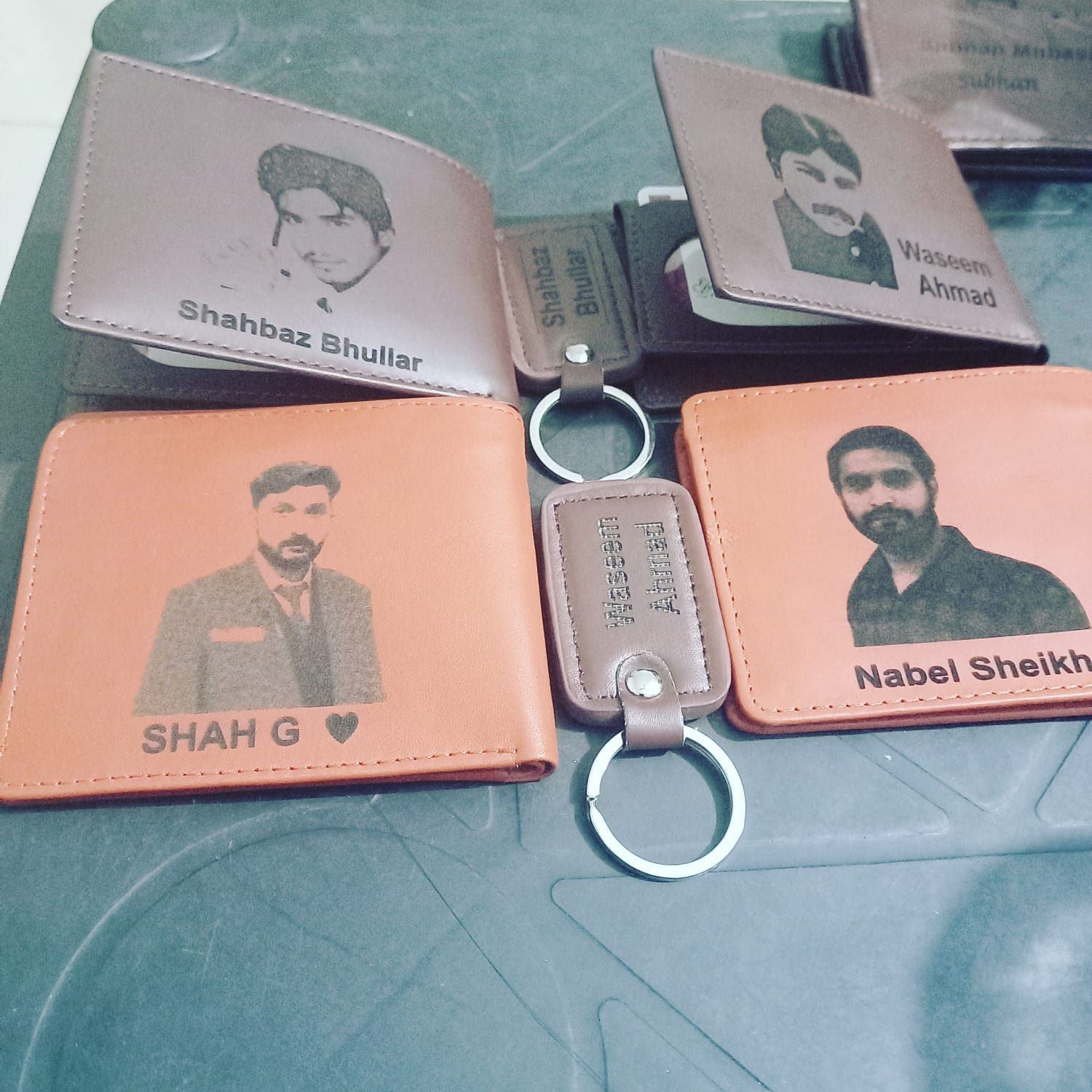 Leather Wallet Print