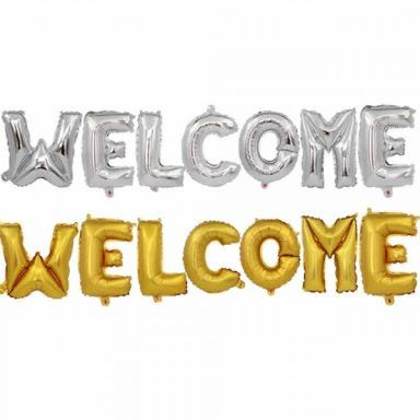 Party Balloons Welcome